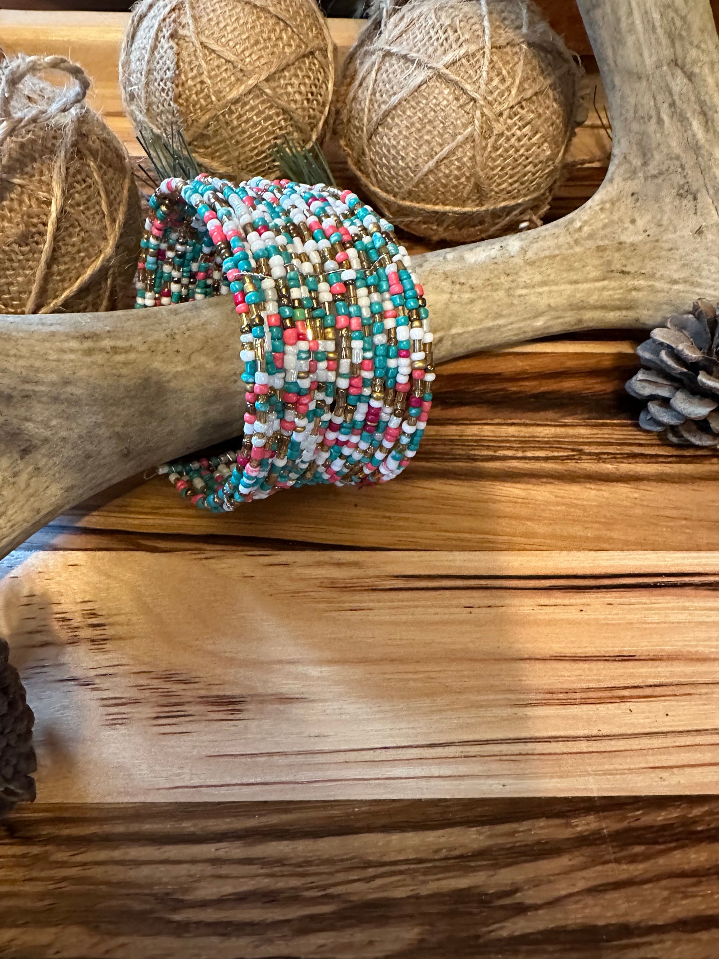 Bohemian Bracelet Cuff Multicolor