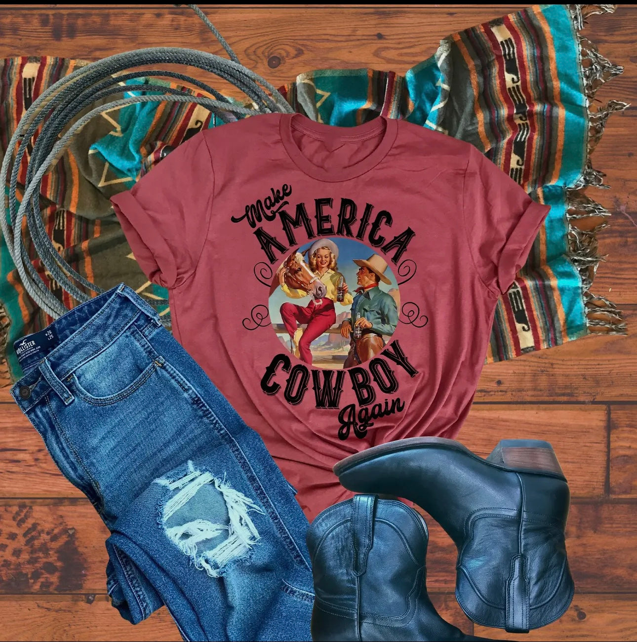 Make America Cowboy Again Tee