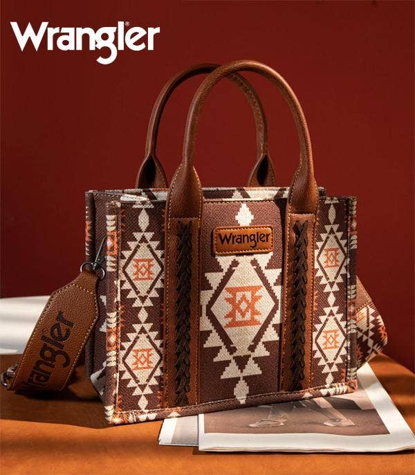 Montana West Wrangler Aztec Tote: Gray