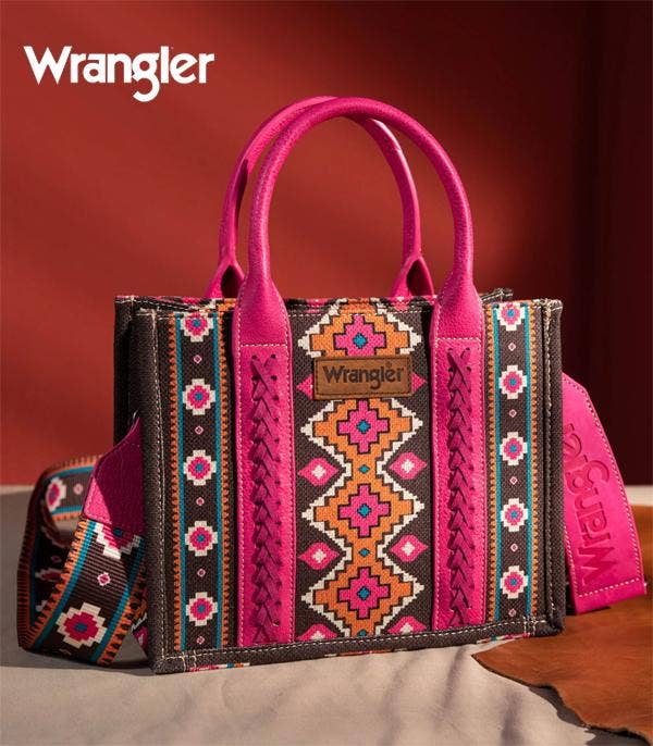 Montana West Wrangler Aztec Tote: Gray