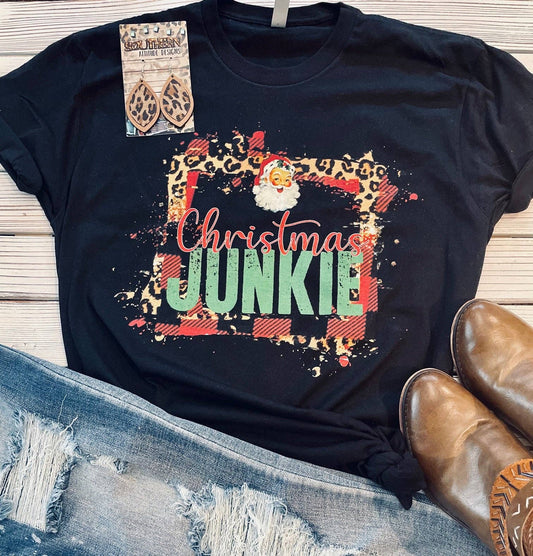 Christmas Junkie Tee