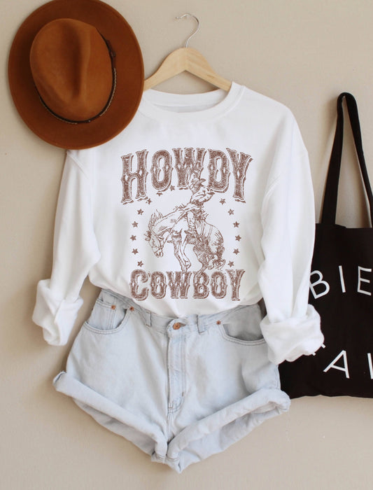 Howdy Cowboy Pullover