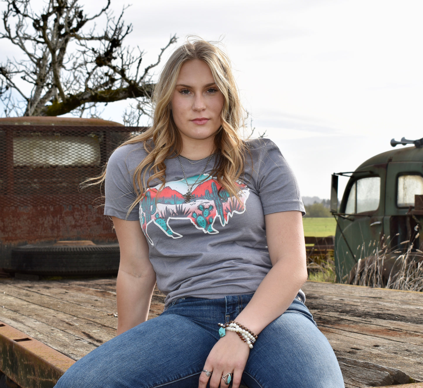 Bison Graphic Tee