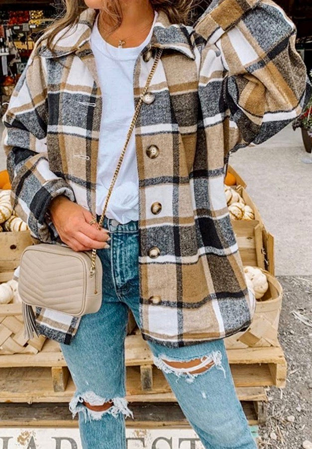 Plaid Flannel Shacket