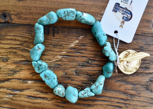 Turquoise Stretch Bracelet